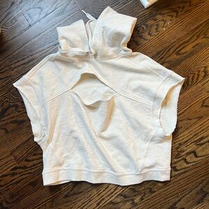 Offline by Aerie Beige Hoodie